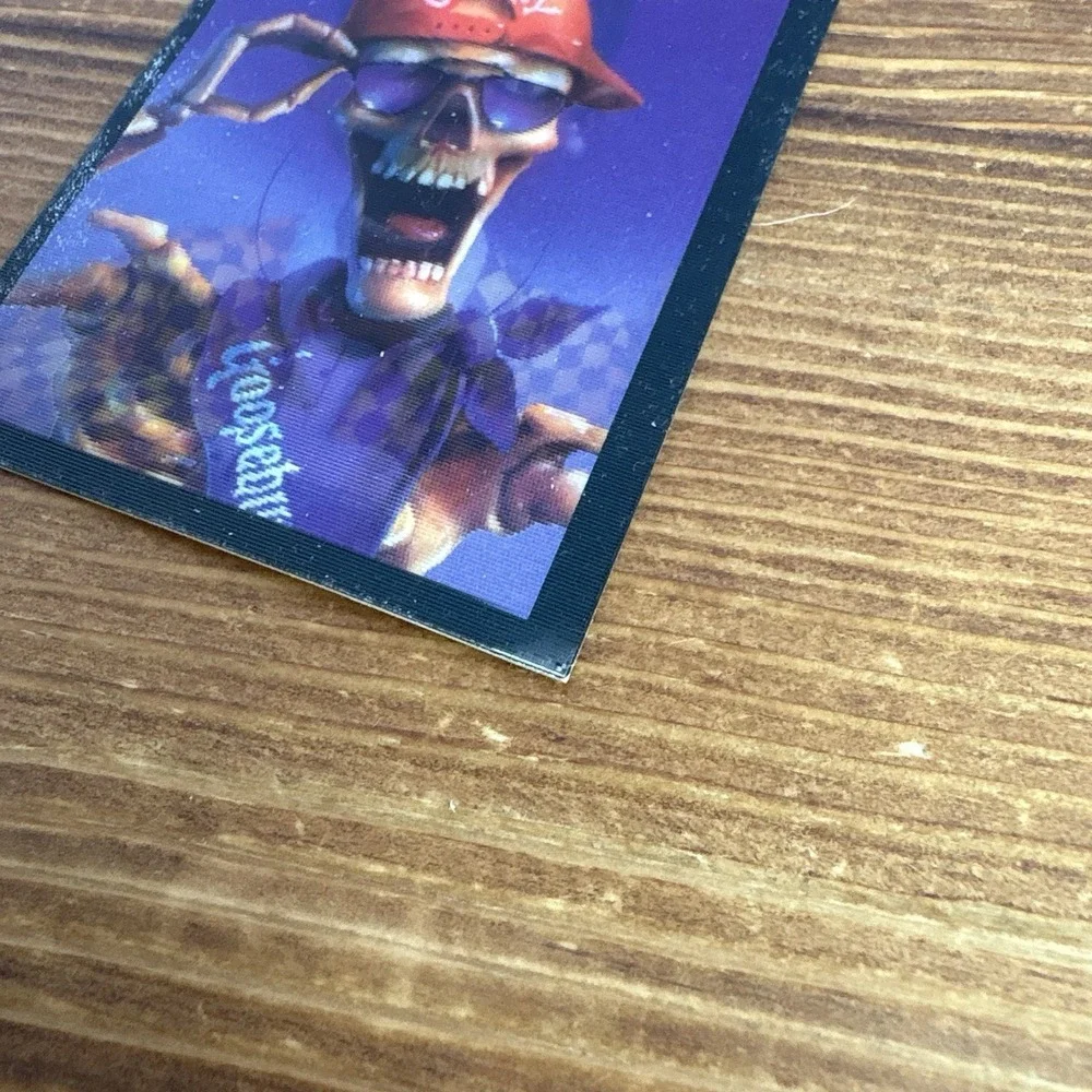 1997 Vintage Goosebumps Collectors Club Slappy Lenticular Hologram Card Rare‎